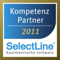 SelectLine Kompetenz Partner Logo 2011