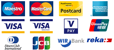Akzeptierte Kreditkarten